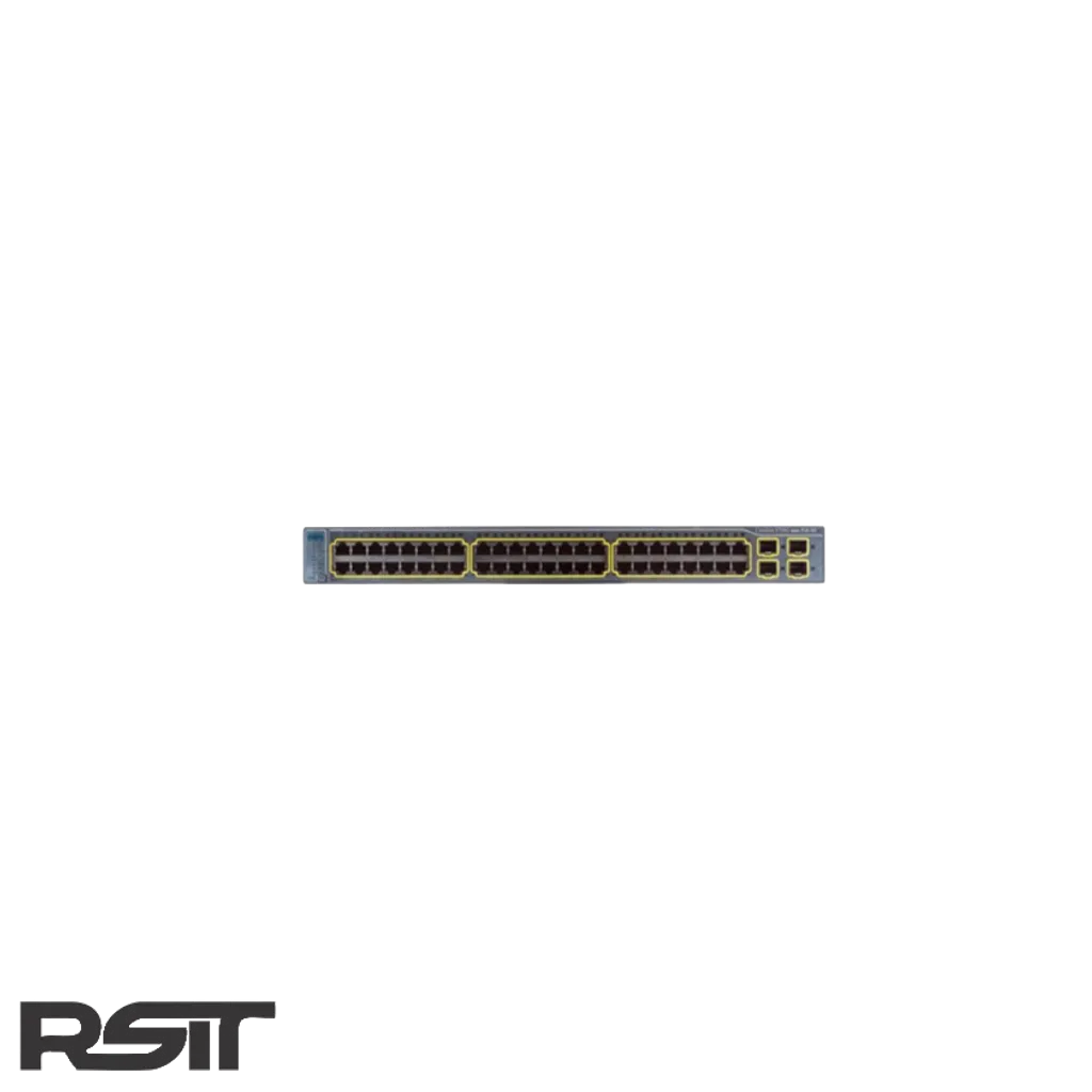 خرید سوئیچ سیسکو مدل WS-C3750G-48PS-S