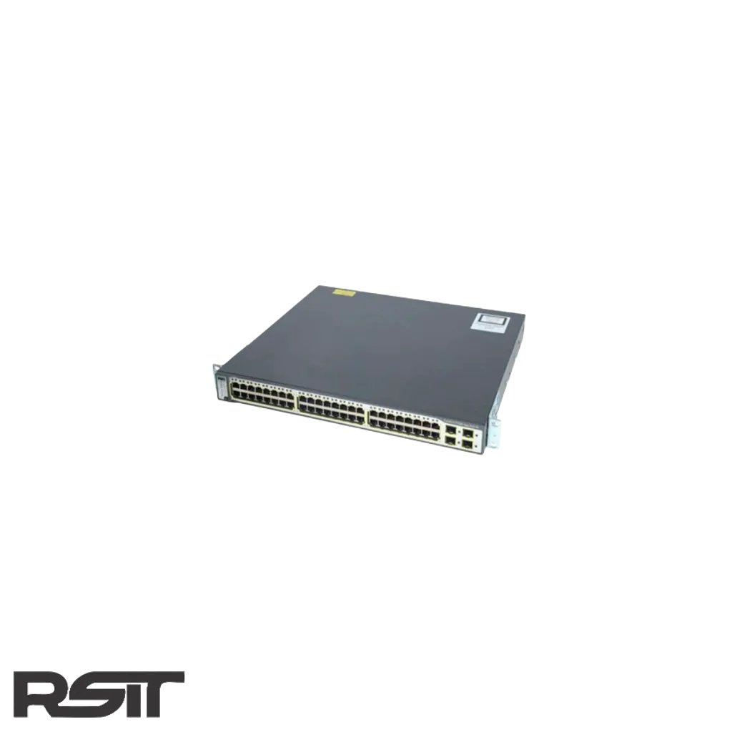 خرید سوئیچ سیسکو مدل WS-C3750G-48PS-S