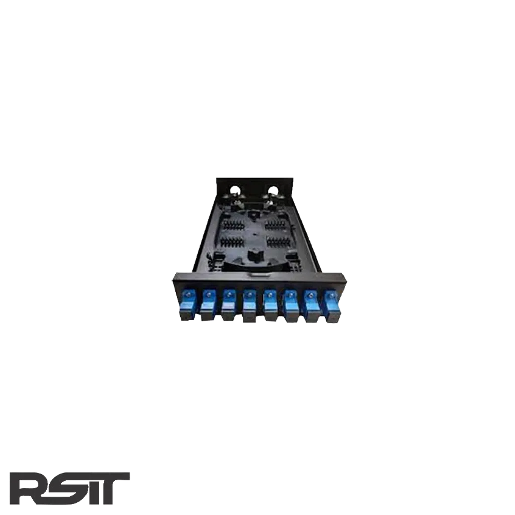 خرید پچ پنل فیبر نوری 8 پورت سیمپلکس SC