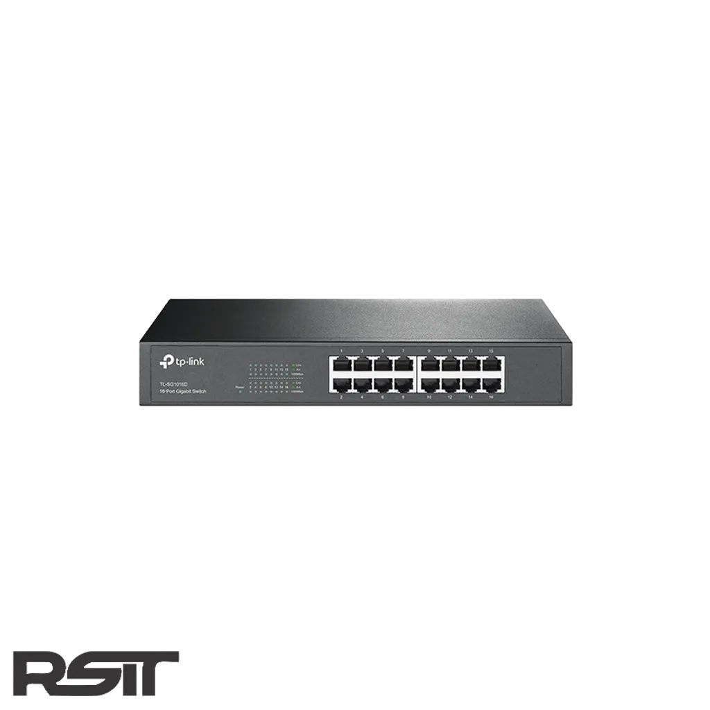 خرید سوئیچ 16 پورت تی پی لینک گیگابیتی مدل TL-SG1016D